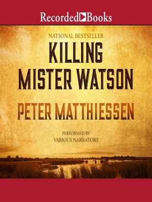 cover image of Killing Mister Watson